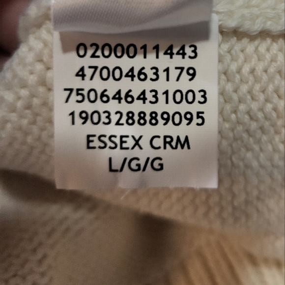 Chaps Men's Cream Sweater - Picture 2 of 6